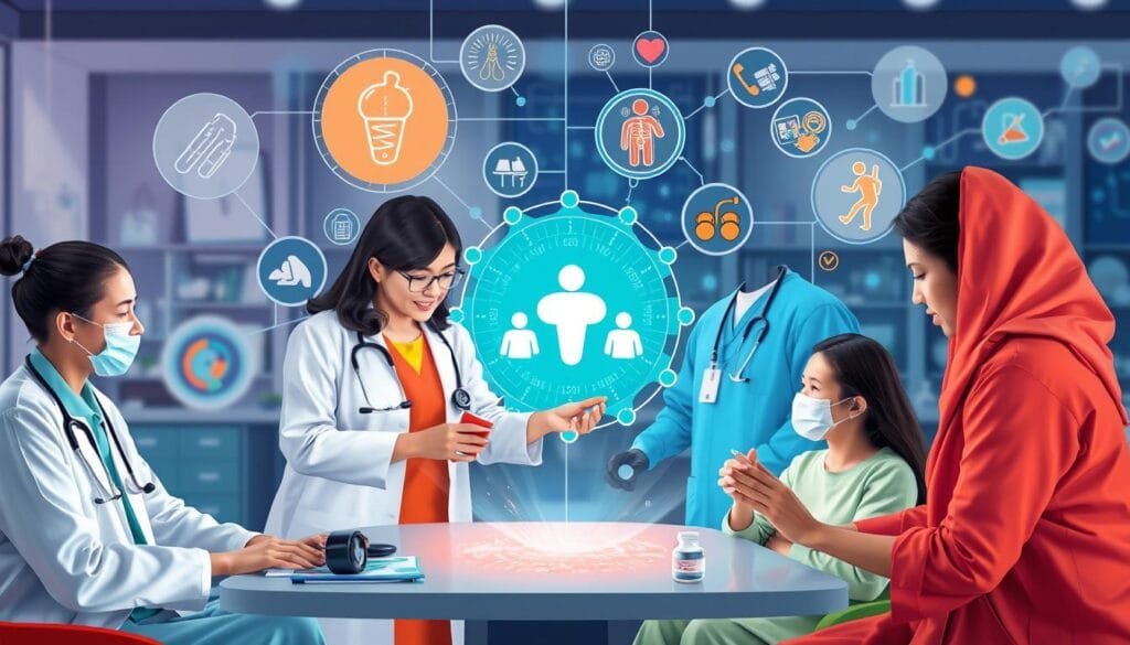 השפעה על תוצאות המטופל בניהול תחלואות כרוניות