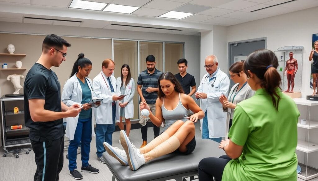 אנשי מקצוע ברפואת הספורט