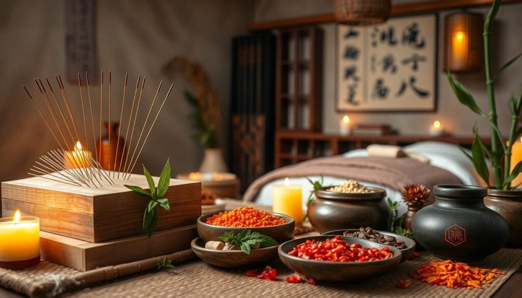 דיקור סיני, טיפול בעיסוי טווינה, צמחים סינים