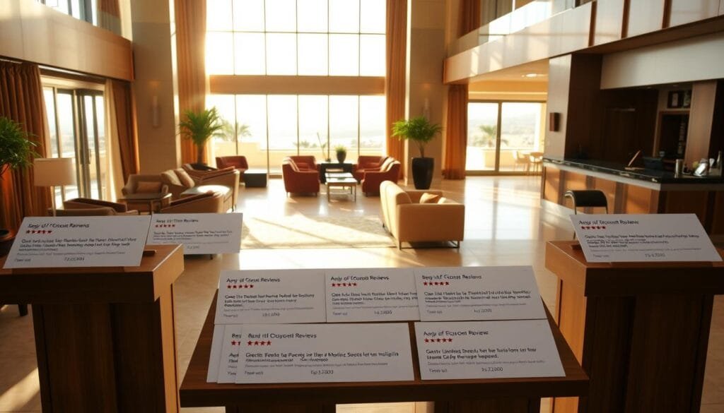 ביקורות על מלונות