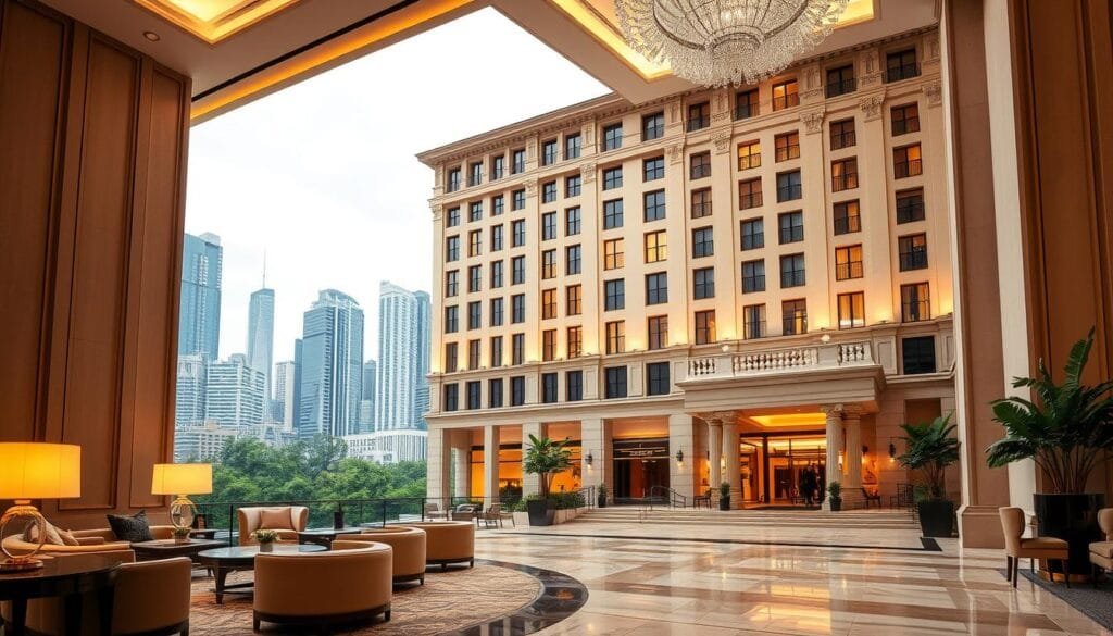 מאפיינים של רשת מלונות