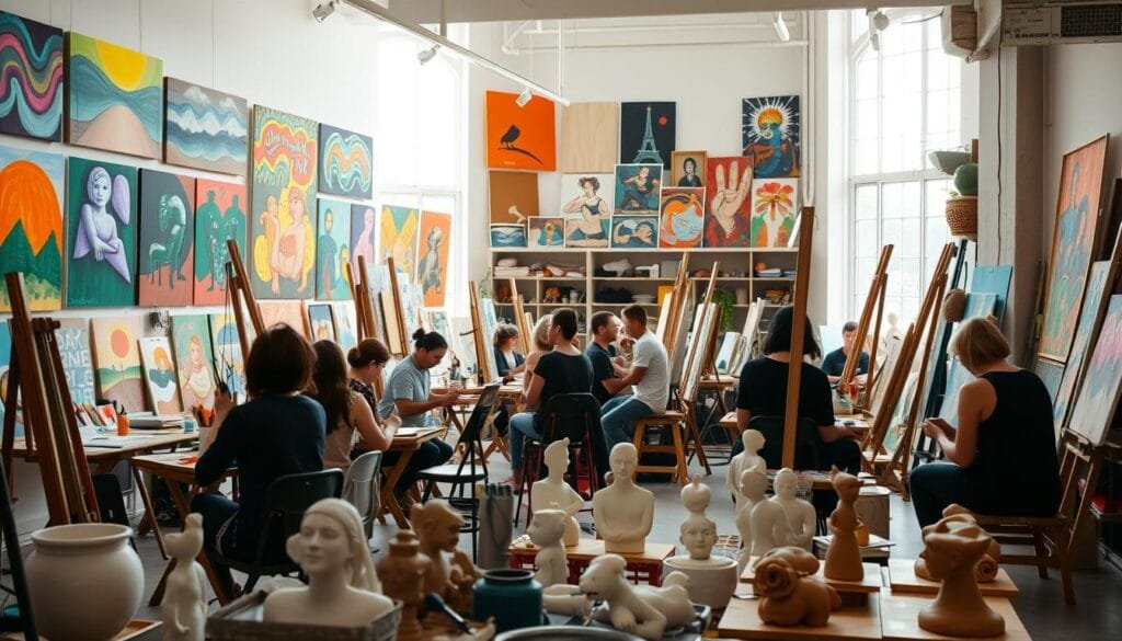 סדנאות אמנות ויצירה